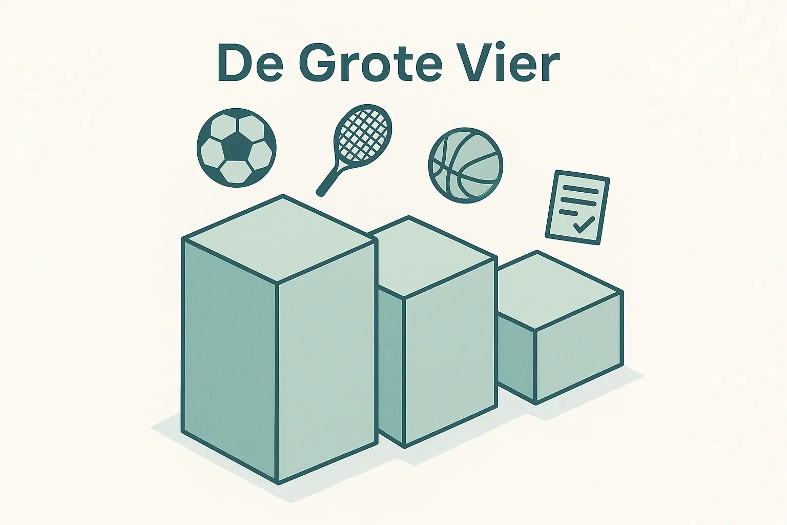 De vier grootste bookmakers van Nederland op een rij vergeleken